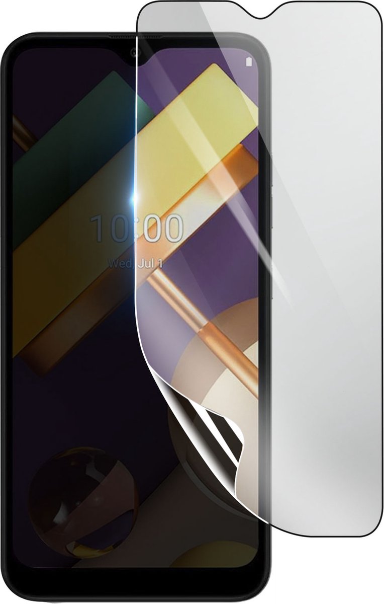 3mk, Geschikt voor LG K22, Schokbestendige Hydrogel Screenprotector, Transparant