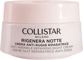 COLLISTAR - Rigenera Crème de Nuit Réparatrice Anti-Rides Face et Cou - 50 ml - Crème de nuit