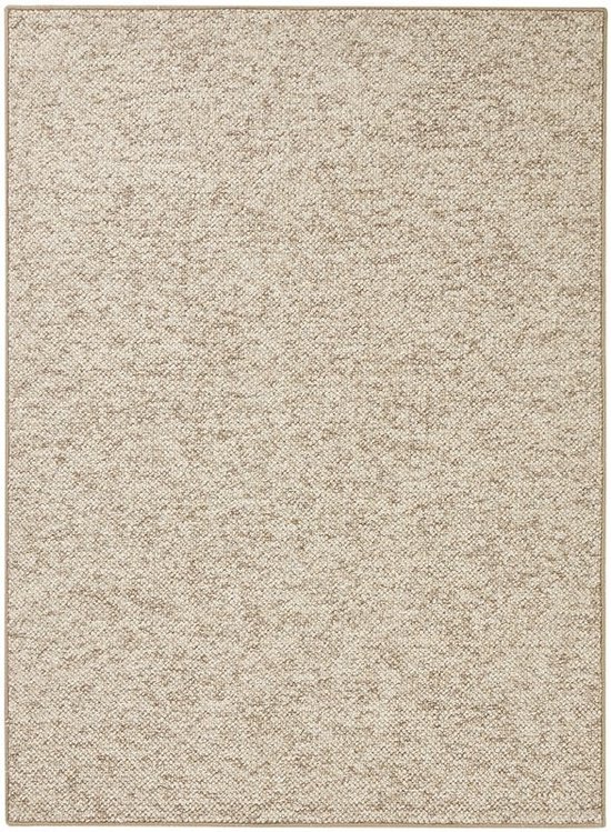 Tapis Tufté Flycarpets - Look Laine - Beige / Marron - 200x300 cm