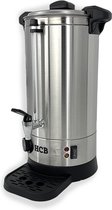 HCB® - Professionele Horeca Waterboiler - dubbelwandig met lekbak - 8,7 liter - 230V - RVS / INOX - 30x33x51 cm (BxDxH) - 2.7 kg