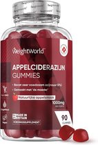 WeightWorld Appel Cider Azijn gummies - 1000mg - 90 Gummies