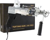 Tufting Gun AK-DUO PRO - 2 in 1 TuftPistool (Cut & Loop Pile) - Tuften Pistool - Tufting Machine - Zwart