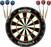 Winmau Pro Nodor Supa Dartbord + 2 Sets Dartpijlen
