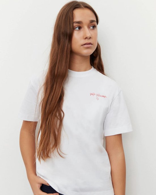 Sofie Schnoor G241216 Tops & T-shirts Meisjes - Shirt - Wit