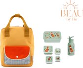 BEAU by Bo Sticky lemon rugzak + A little lovely company back to school set Bosvriendjes