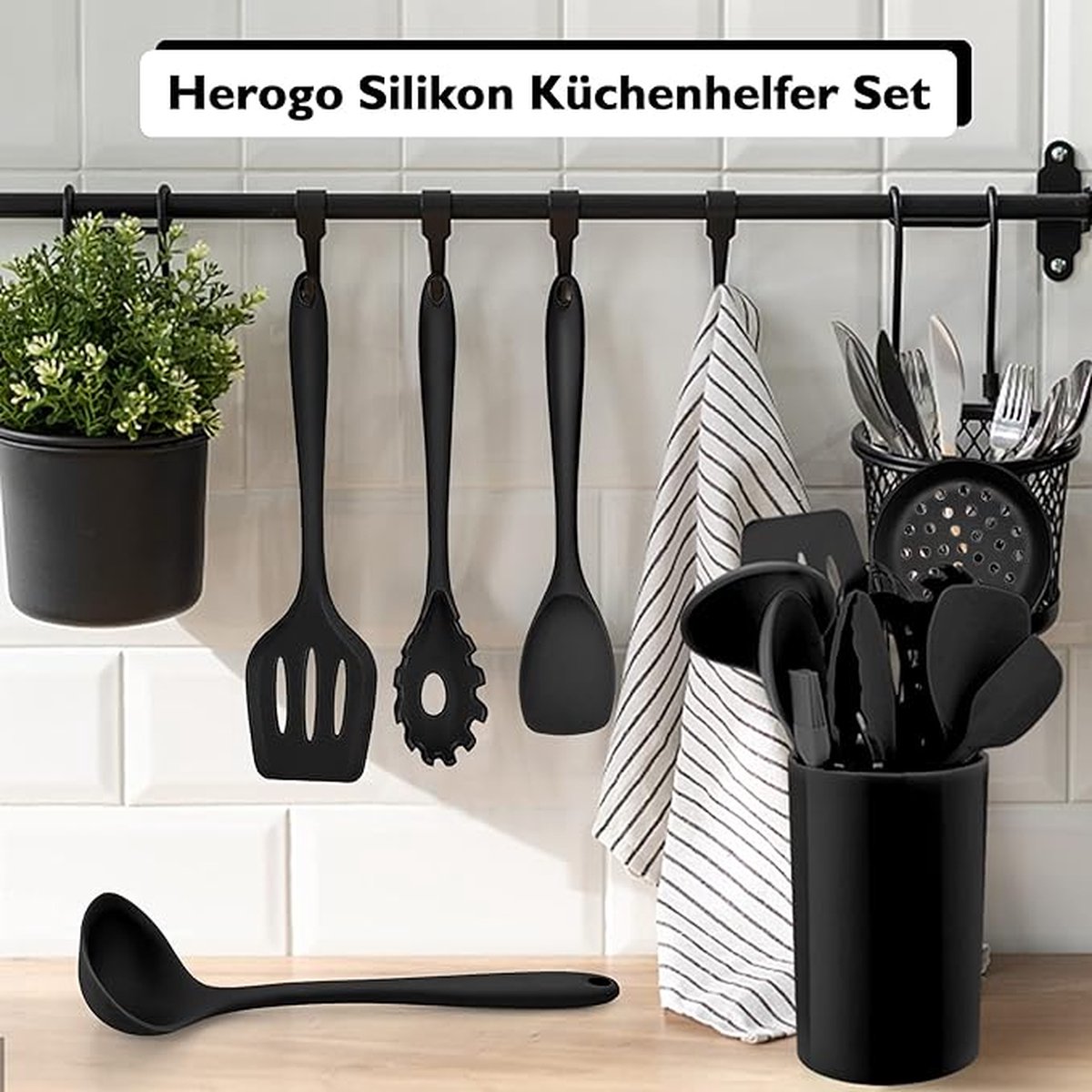 kitchen utensil set - Keukenhulpset - Keukengerei 22-Piece