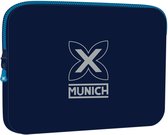 Laptophoes Munich Nautic Marineblauw 15,6'' 39,5 x 27,5 x 3,5 cm