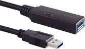 Câble d'extension USB vers USB actif - alimenté via Micro USB - USB3. 0 - à 0- 5 mètres