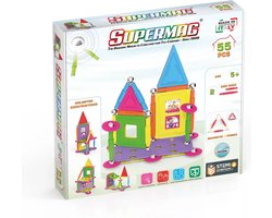 Magneet speelgoed Supermag House 55 SM0663 Multikleur