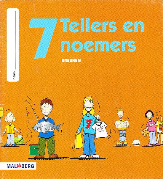 Tellers en Noemers 7 Oefenboekje breuken (per stuk) 8721101625979 Boeken bol