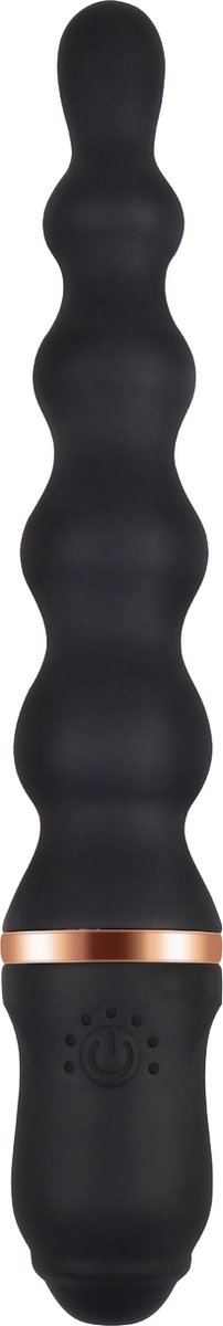 Cupitoys® Anaal vibrator - 24,9cm - Zwart - 7 standen - Vibrators voor vrouwen en mannen - Sex toys voor vrouwen en mannen