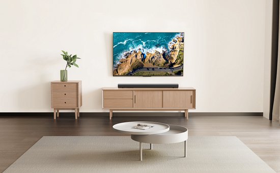 JBL SB510 - 2.1 Soundbar met Draadloze Subwoofer - TV Soundbar met HDMI ARC & Bluetooth - Diepe Bas - Home Cinema Geluid - Zwart