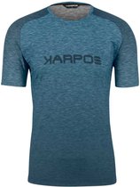 Karpos Prato Piazza T-shirt Met Korte Mouwen Blauw XL Man