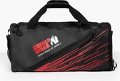 Gorilla Wear Ohio Gym Bag - Sporttas - Zwart/Rood