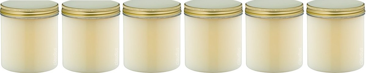 Goedkoopste Luxe Verzorgende Bodyscrub-Gel Hamam - 400 gram - Pot met gouden deksel - set van 6 stuks - Hydraterende Lichaamsscrub