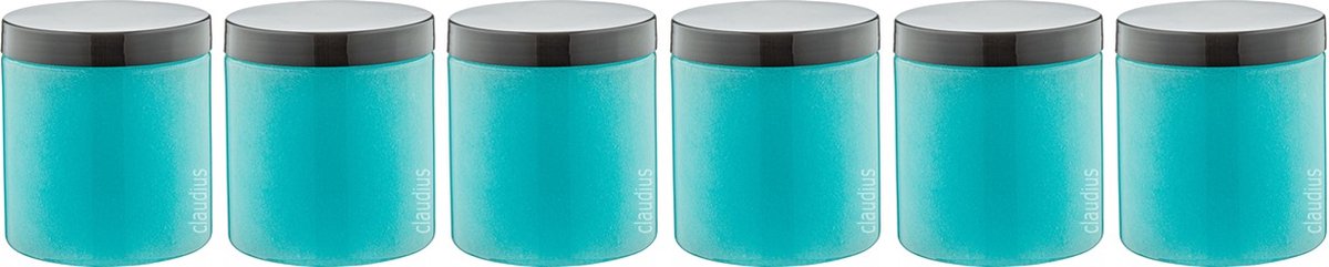 Goedkoopste Luxe Verzorgende Bodyscrub-gel Opium 400 gram - Pot met zwarte deksel - set van 6 stuks - Hydraterende Lichaamsscrub