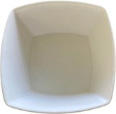 Tognana - Kommetje - CADEAU tip - Schaaltje - Bakje - 11x11CM - Wit - Porselein - Set à 8 stuks