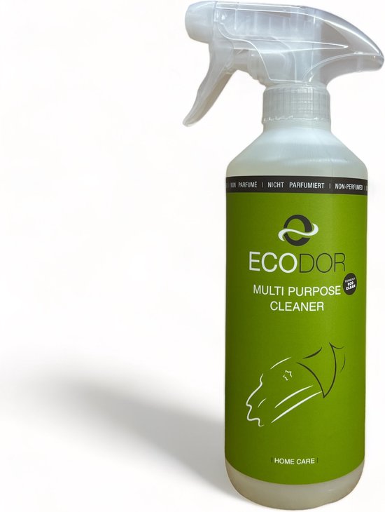 Ecodor EcoFloor - 500 ml - Sprayflacon - Vloerreiniger spray - Krachtige vloerreiniger set van 2