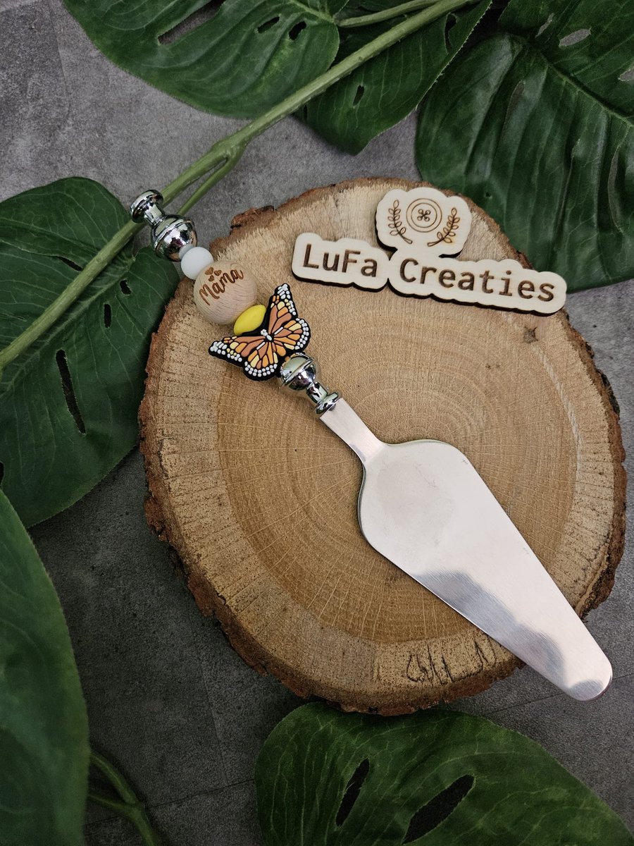 LuFa Creaties Taartschep voor mama met vlinder