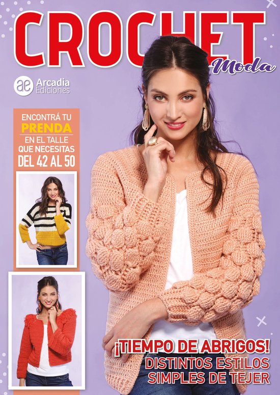 Crochet moda. ¡Tiempo de abrigos! - cover