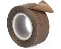 PTFE-tape Rol - Hittebestendige Tape PTFE-materiaal - plakband - Teflon-tape op Hoge Temperatuur - Temperatuur Isolerend - Thermisch Gereedschap voor Vacuümverzegelaar - 0.18mm - 30mm*10M