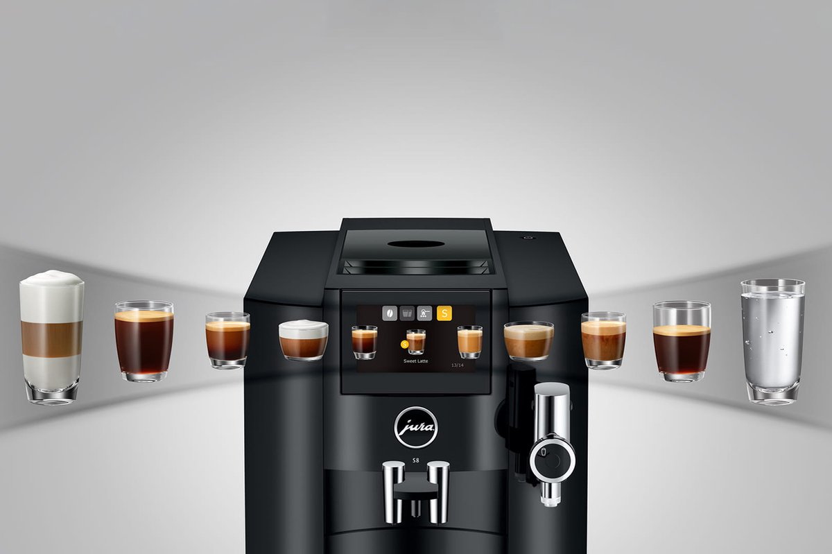 JURA - S8 Piano Black (EB) - Volautomatische espressomachine – foto 7