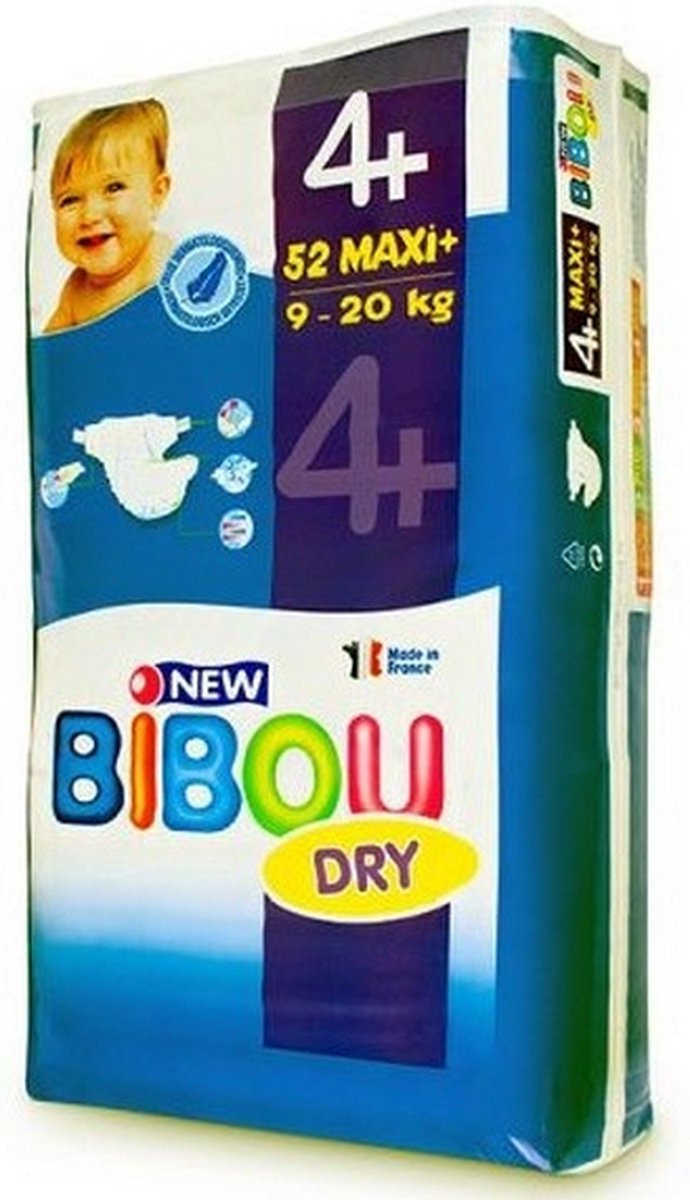 Goedkoopste BIBOU Maxi Plus - 52 luiers