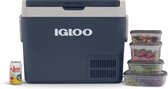 Igloo ICF 40 Compressor koelbox - 40L - 12/24/230v - Blauw-Wit