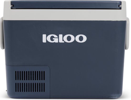 Foto: Igloo icf 40 compressor koelbox 40l 12 24 230v blauw wit