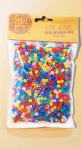 Strijkkralen Glitter Beads - 6 Verschillende kleuren - 1000 Kralen - Glitter - Kleurenmix Multicolor - To Make By Me