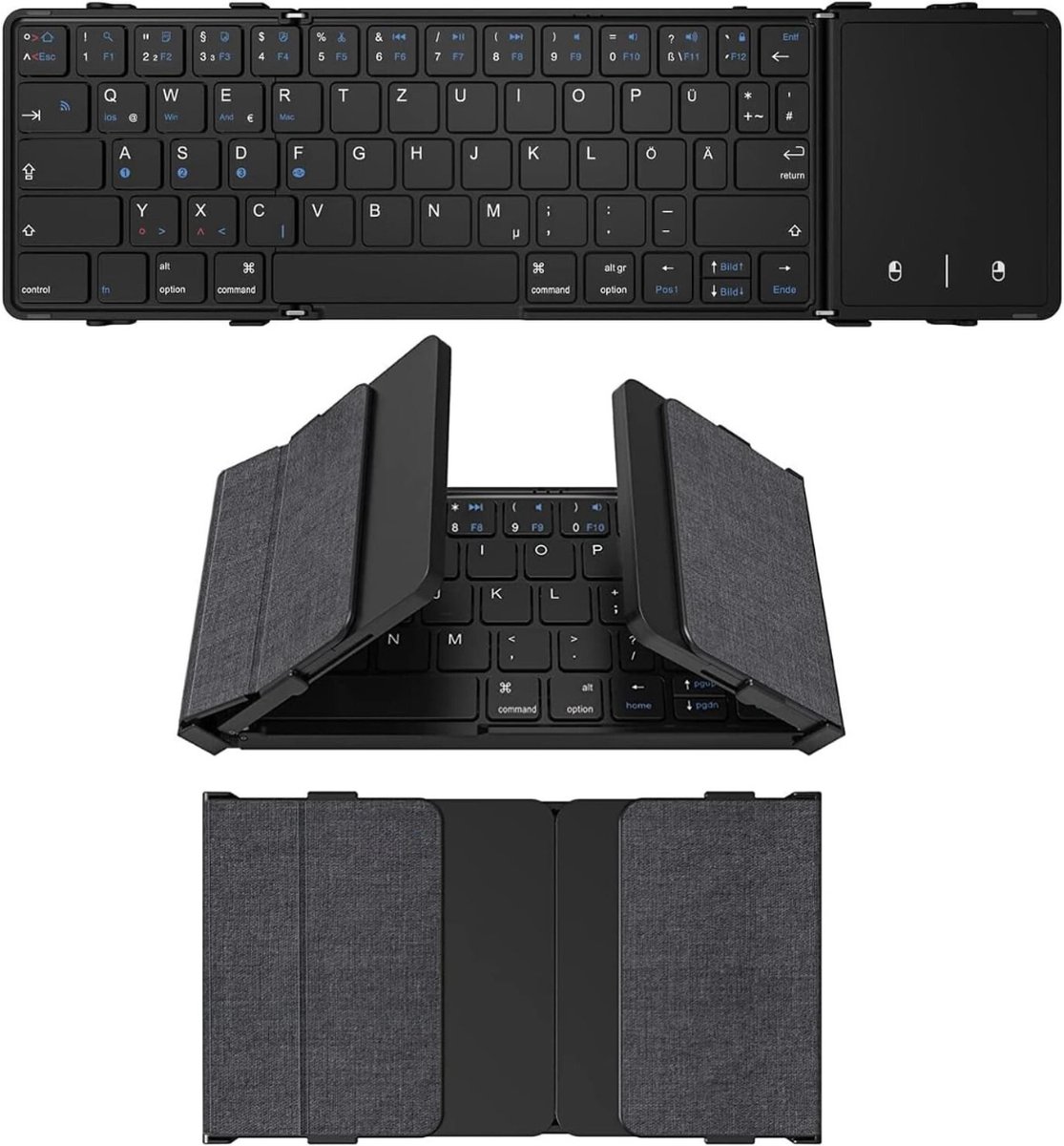 Toetsenbord - Opvouwbaar - Bluetooth - Portable - Oprolbaar - Keyboard