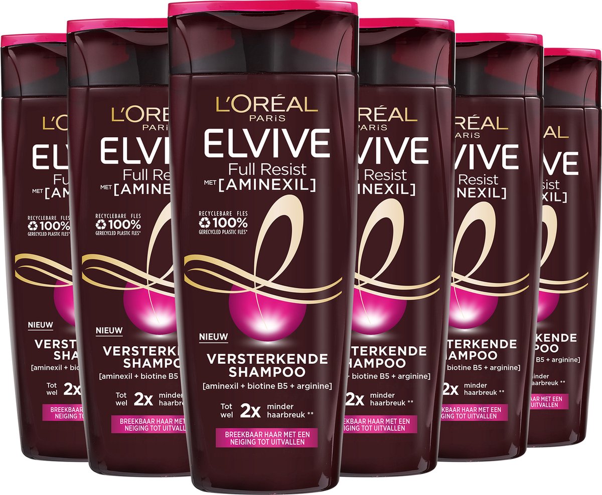 L’Oréal Paris Elvive Full Resist Shampoo - 6 x 250ml