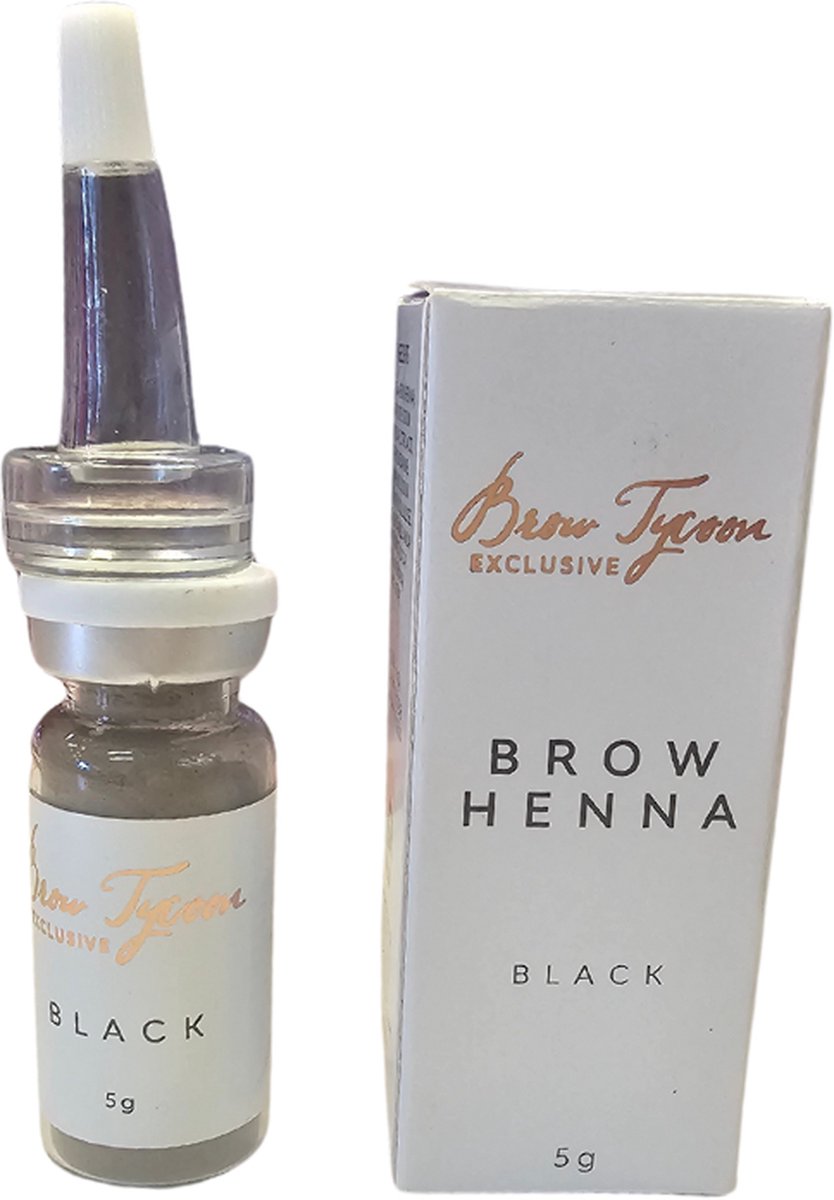 Goedkoopste Browtycoon- Exclusive- Henna- 5 gram -Black