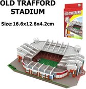 Old Trafford Stadion 3D Puzzel - Bouw Het Iconische Manchester United Voetbalstadion - Perfect Verzamelaarsitem voor Fans