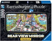 Ravensburger Rear view mirror Puzzle Politie achtervolging - Legpuzzel - 1000 stukjes