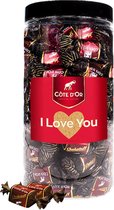 Côte d'Or Chokotoff chocolade "I Love You" - pure chocolade met toffee - 800g