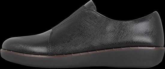 FitFlop Laceless Derby Shoes ZWART - Maat 37
