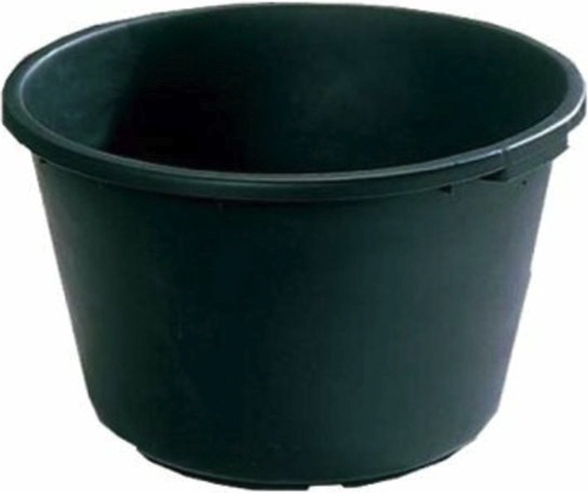 HL - 90 Liter - Speciebak - Kuip - Speciekuip - Boomkuip - Metselkuip - Cementbak - Vijverbak - Voerbak - Rond- Ronde bak - Kunststof - Zwart - 90 liter - Ø 65 - H 38 cm