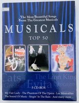 3-CD VARIOUS - MUSICALS TOP 50