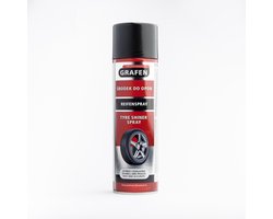 Grafen Professional Bandenreiniger & Glans Spray - 500ml - Tyre Cleaner & Shine - Herstelt Diepzwarte Kleur - Beschermt Tegen Uitdrogen & UV