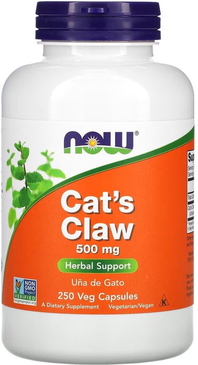 Goedkoopste NOW Foods - Cat's Claw 500mg 250v-caps