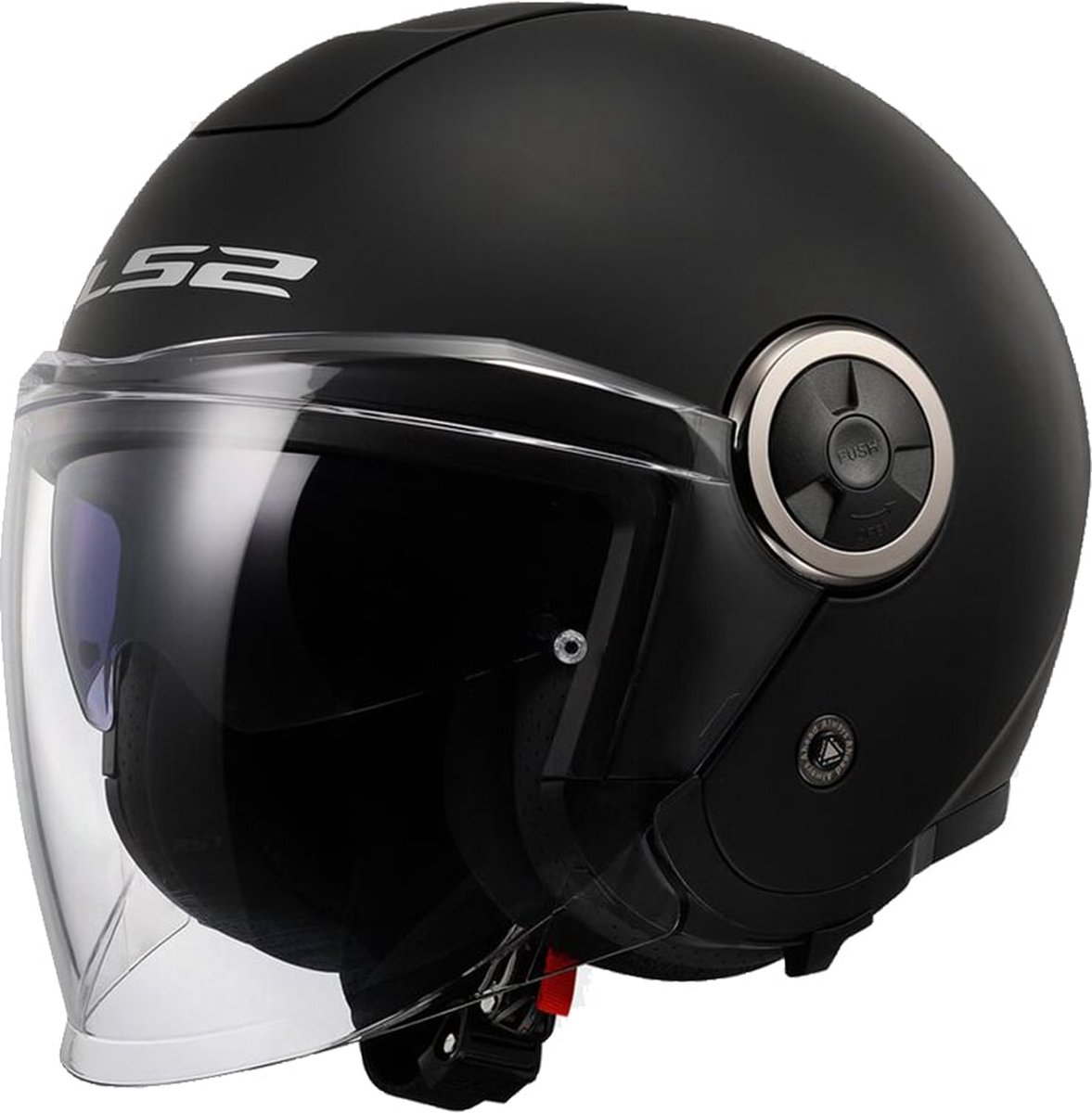 LS2 Helm Classy Solid OF620 mat zwart maat XL