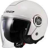 LS2 OF620 Classy Solid White-06 XS - Maat XS - Helm