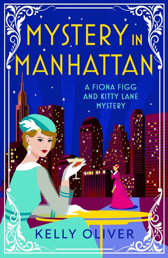 A Fiona Figg & Kitty Lane Mystery 1 - Mystery in Manhattan - cover