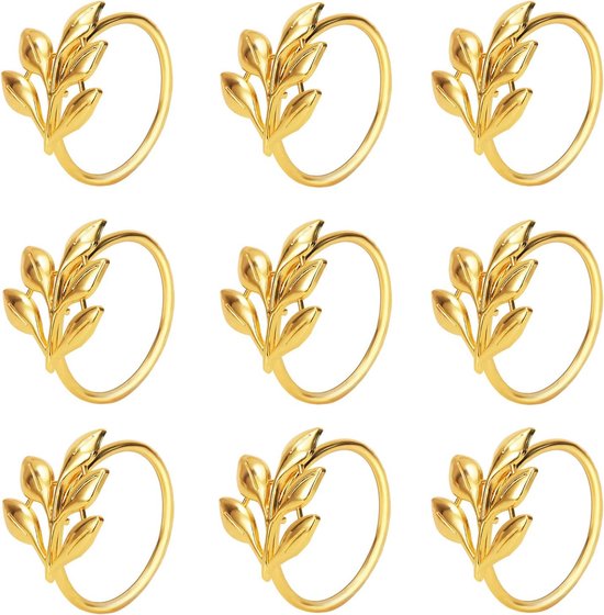 Yurosiay 6 stuks gouden strik, servetringen, vintage servettengesp, metalen gesphouder met strikken, servetringen, bruiloft, stijlvolle servetringen Yurosiay 6 stuks gouden strik, servetringen, vintage servettengesp, metalen gesphouder met strikken, servetringen, bruiloft, stijlvolle servetringen