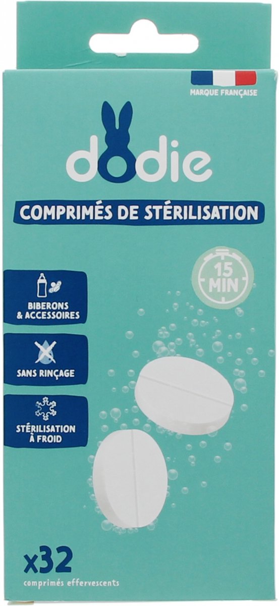 Goedkoopste Dodie Sterilisatietabletten Koud 32