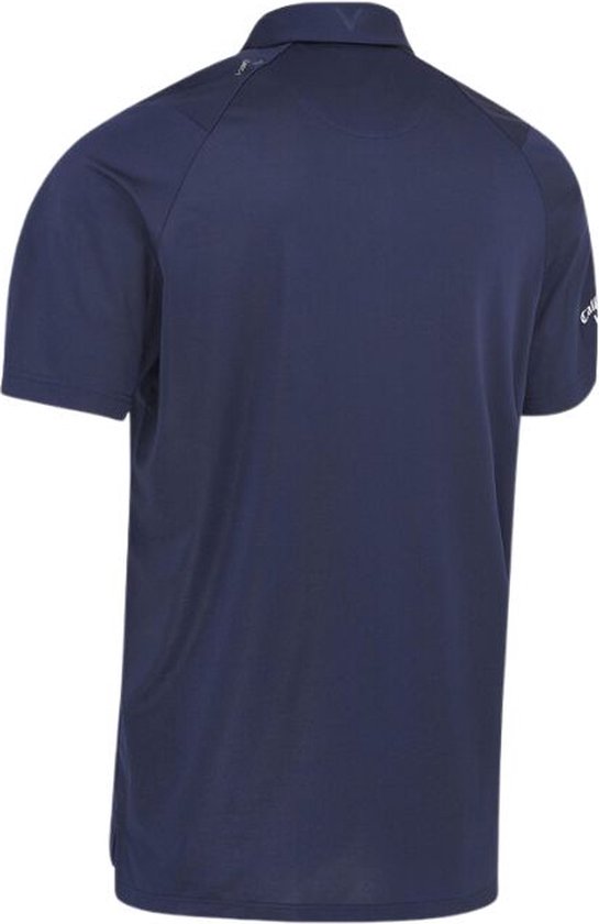 Callaway Heren Golfpolo Cooling Peacoat van Callaway — afbeelding 2