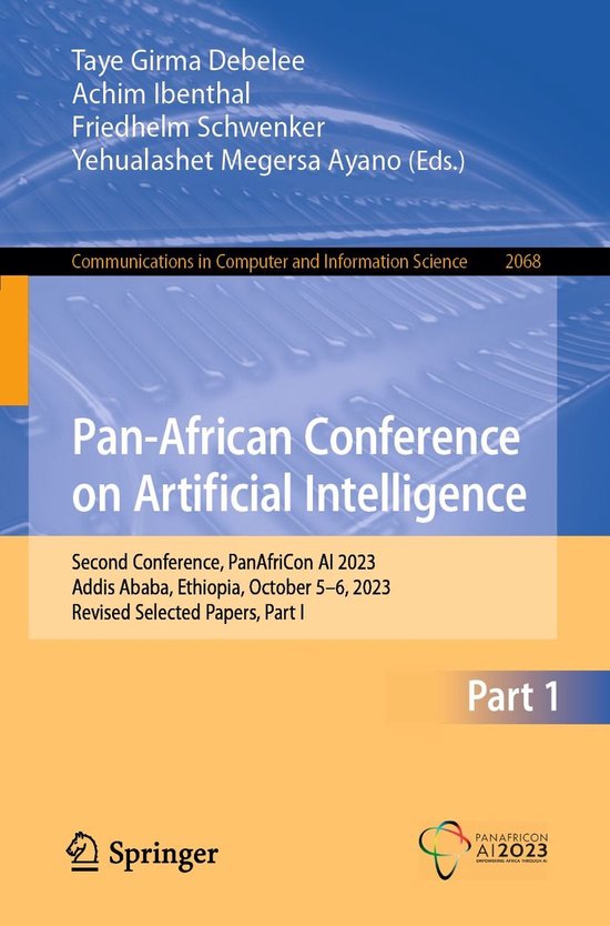 Springer Nature Proceedings Computer Science 1 - Pan-African ... - cover