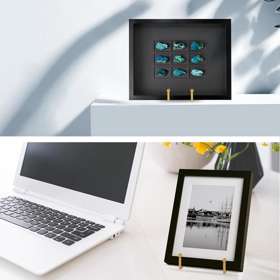 Zwarte ijzeren ezel decoratieve bordenrek displaystandaard voor decoratieve borden, boeken, tablet-pc's, desktopkunst metalen fotolijst – koop de beste producten in de online winkel