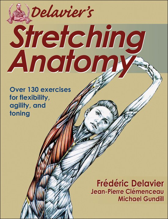 Delviers Stretching Anatomy - cover